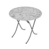 Összecsukható Table 90Q - Fehér Márvány AL10039WM