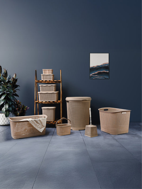 Kötött Fedeles Kosár 20L 2131-01