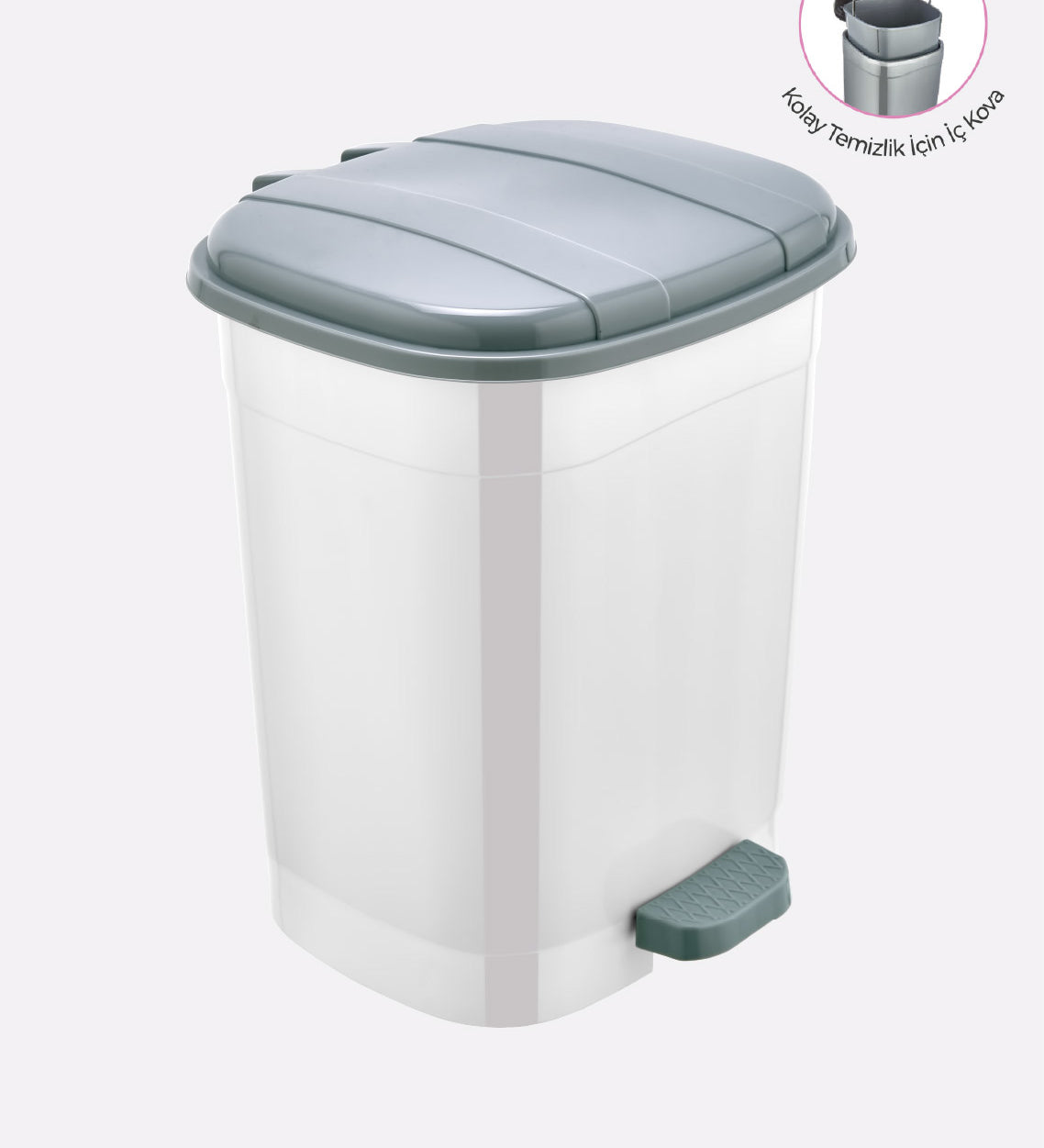 Szemetes Pedálos10L