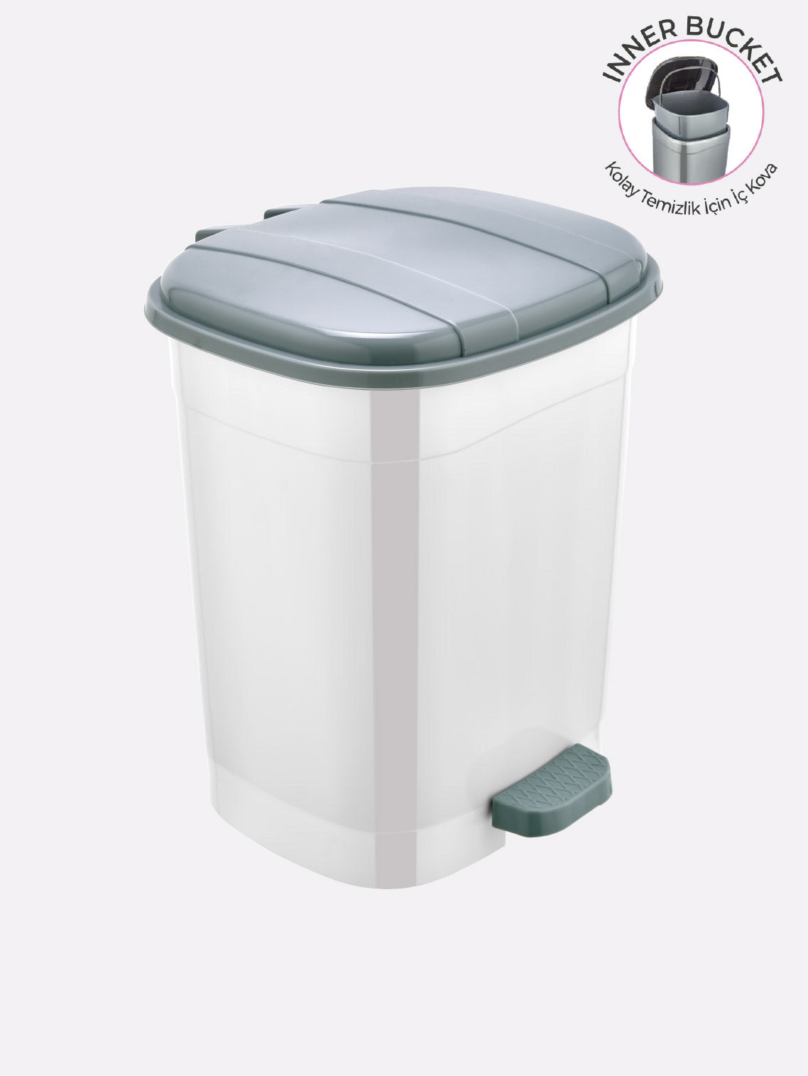 Szemetes Pedálos10L