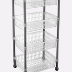 Polc kerekekkel 4 emeles 5158 97