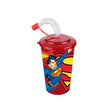 Pohár Fedővel És Szívószállal Superman TP513-51