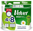 Velvet toalett papír kamilla ecoroll 3rtg 100% cell 36.6 4 tek /csom P4200081