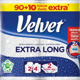 Velvet konyhai tekercses kéztörlő 2rtg 22 m /tek 2 tek /csom 9 cs /krt P5110200