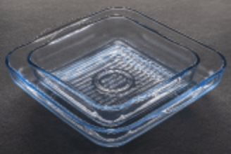 Négyzet sütőforma szett 2db - H&H Home