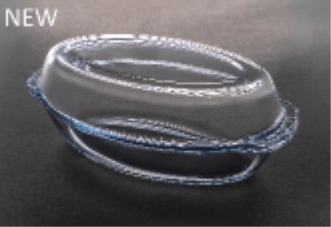 Ovális lábas 3800ml fedővel - H&H Home