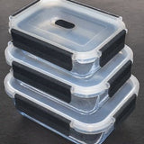 Téglalap tároló 1040ml - H&H Home