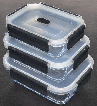 Téglalap tároló 1040ml - H&H Home