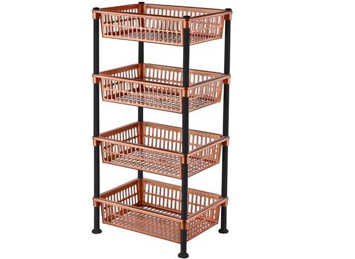 4 Fakk-os Tároló Polc 5158-02 - H&H Home