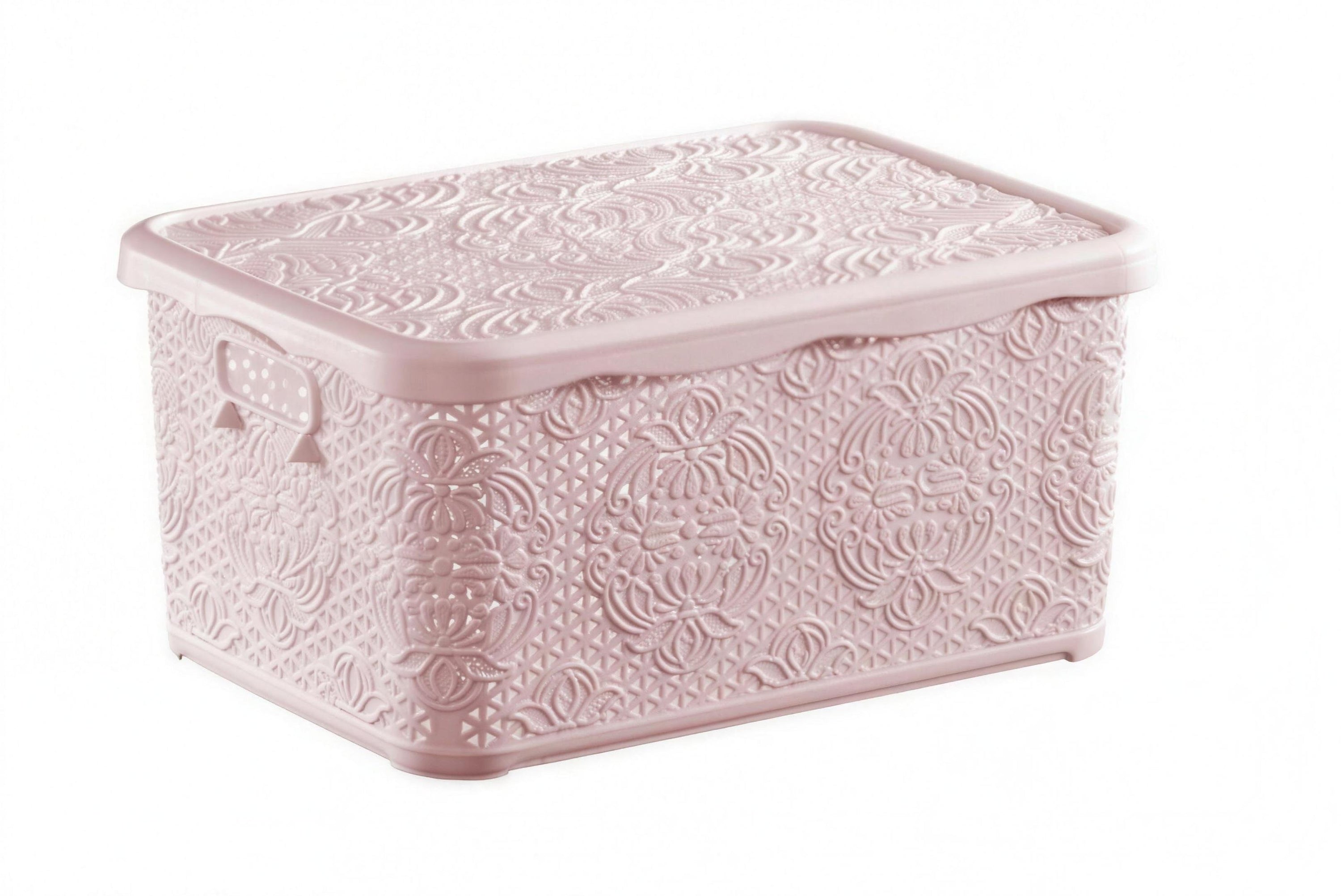 Kötött Fedeles Kosár 20L 2130-14 - H&H Home