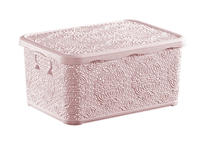 Kötött Fedeles Kosár 20L 2130-14 - H&H Home