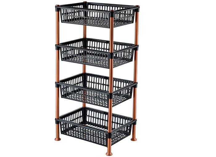 4 Fakk-os Tároló Polc  5158-02 - H&H Home